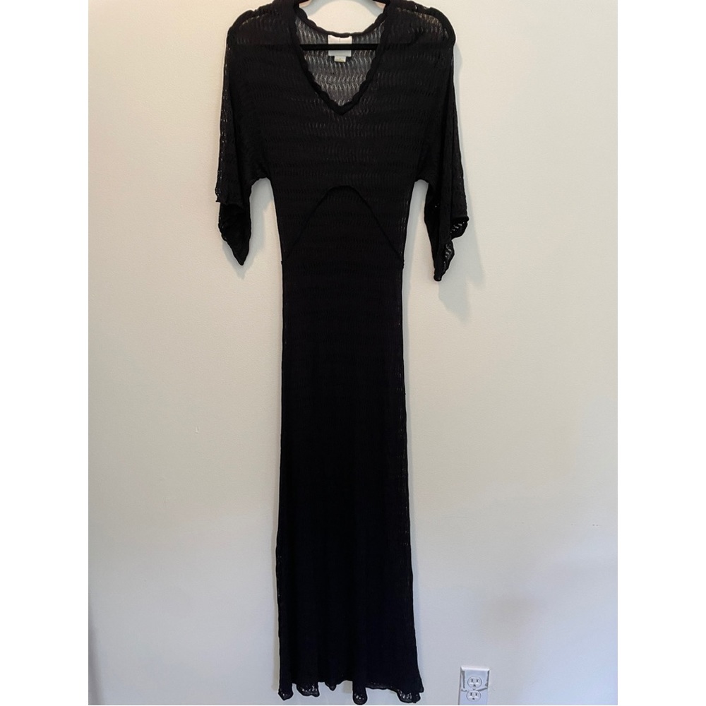 Anthropologie Maeve Black Dress